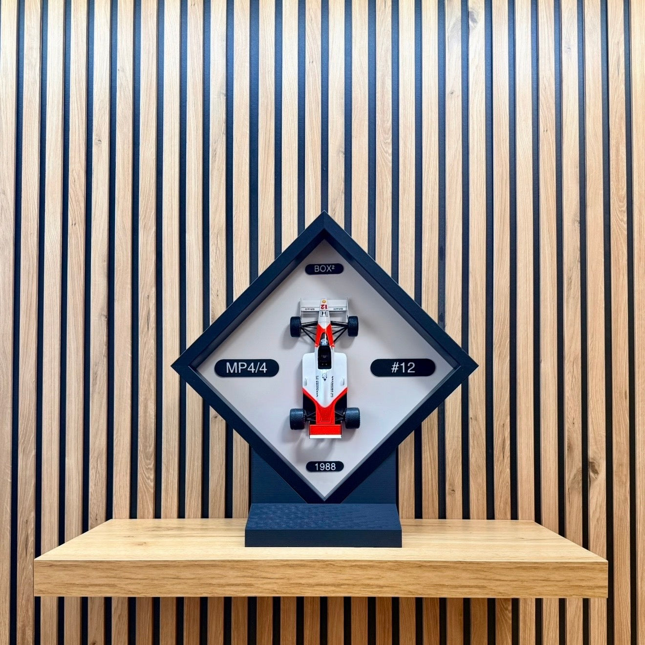 Cornice 3D MP4/4 1988 – Collezione Box² Art